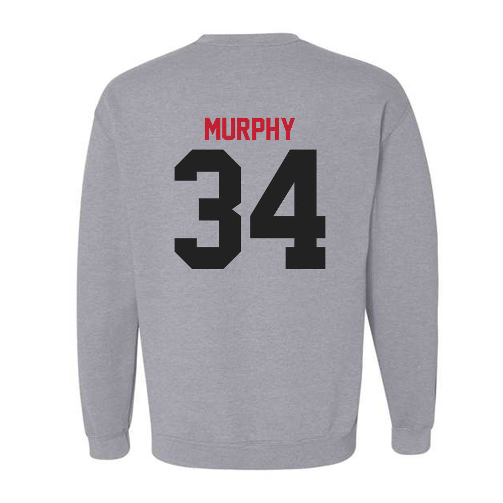 Ball State - NCAA Baseball : Trent Murphy - Crewneck Sweatshirt-1