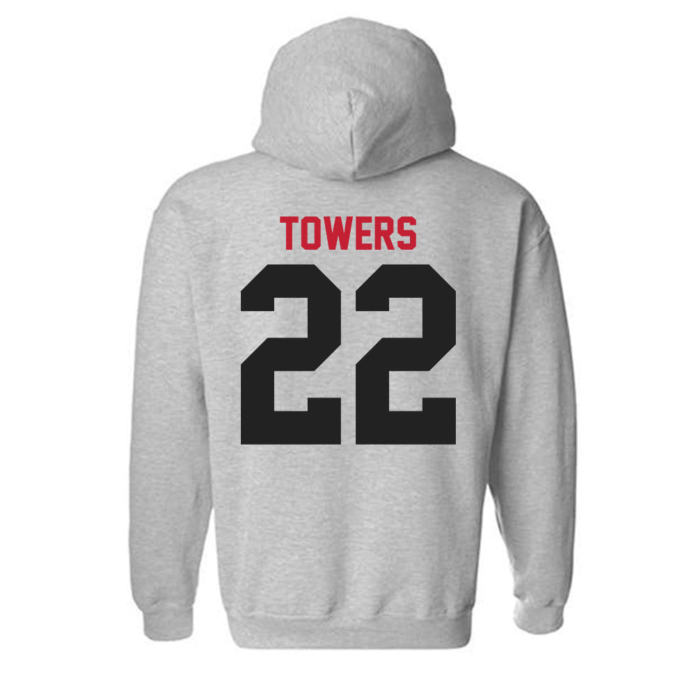 Ball State - NCAA Women's Basketball : Tessa Towers - Hooded Sweatshirt
