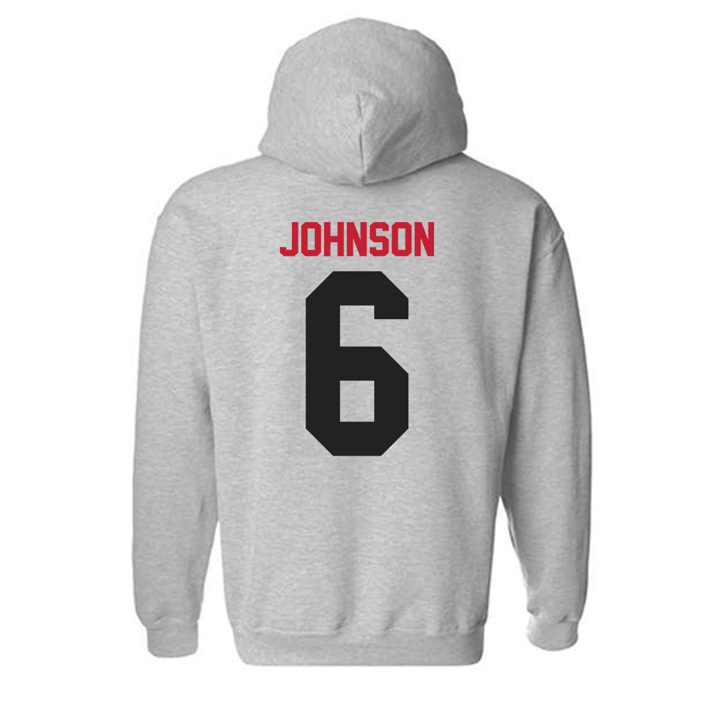 Ball State - NCAA Football : Caden Johnson - Hooded Sweatshirt-1