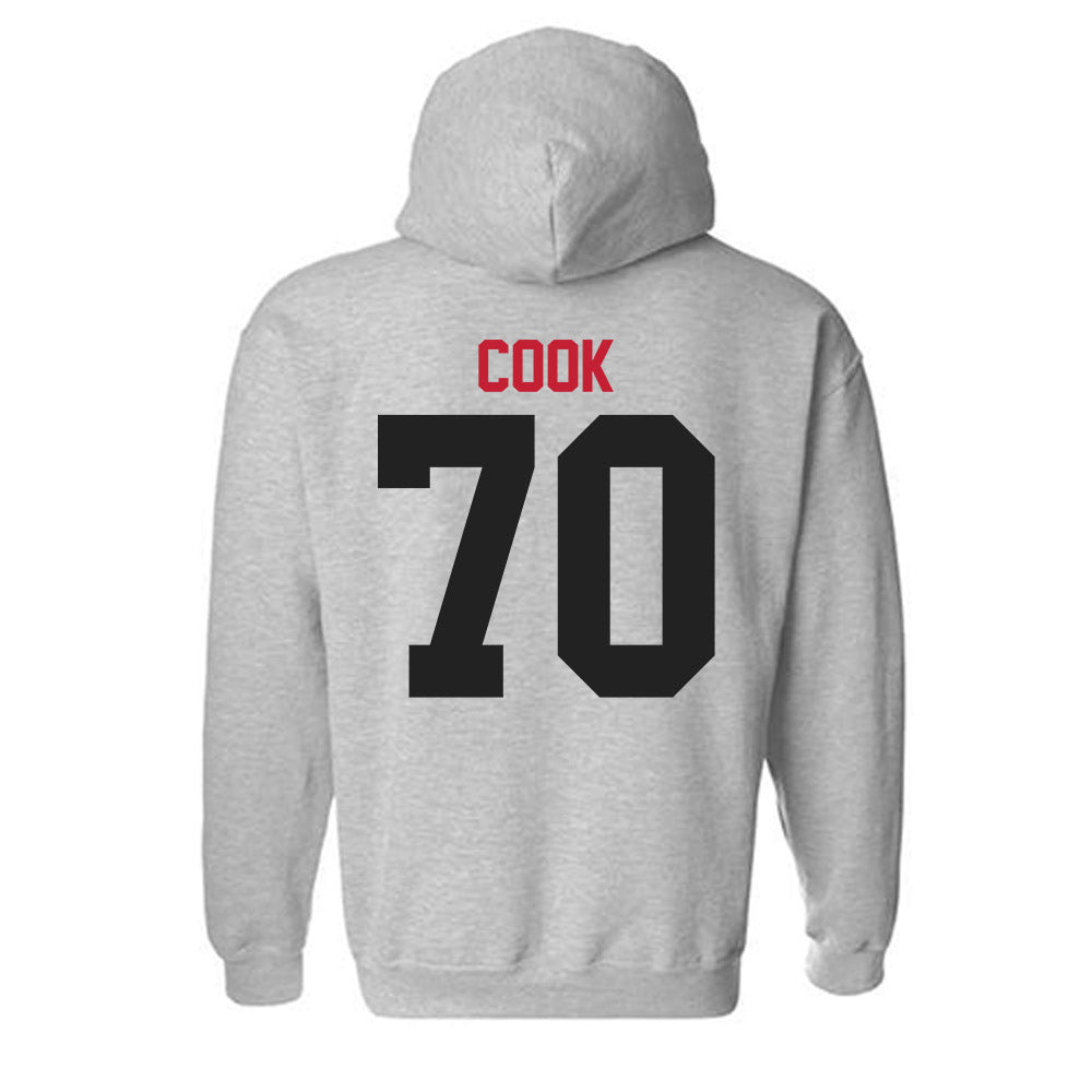 Ball State - NCAA Football : Tristan Cook - Hooded Sweatshirt-1