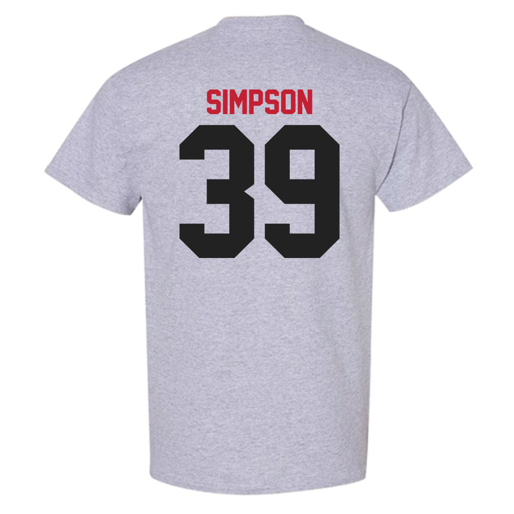 Ball State - NCAA Football : Zavier Simpson - T-Shirt-1