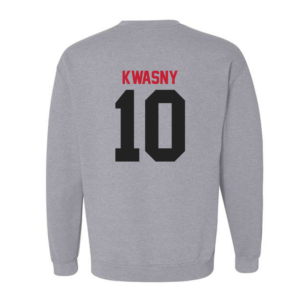 Ball State - NCAA Baseball : Zach Kwasny - Crewneck Sweatshirt-1