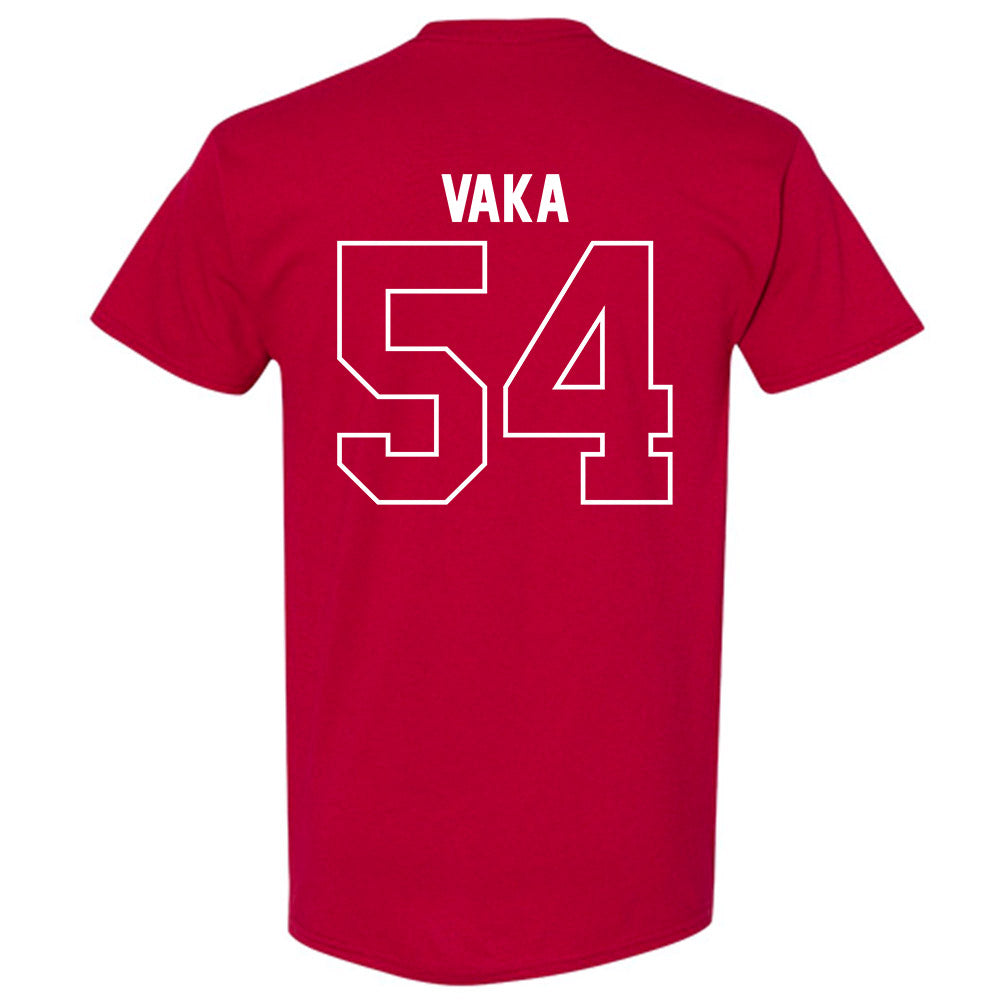 Ball State - NCAA Football : Spencer Vaka - T-Shirt-1