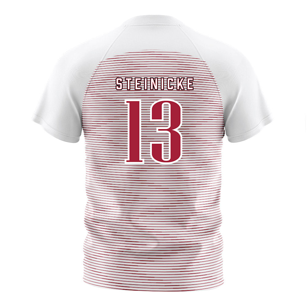 St. Joe's - NCAA Men's Soccer : Oskar Steinicke - White Soccer Jersey