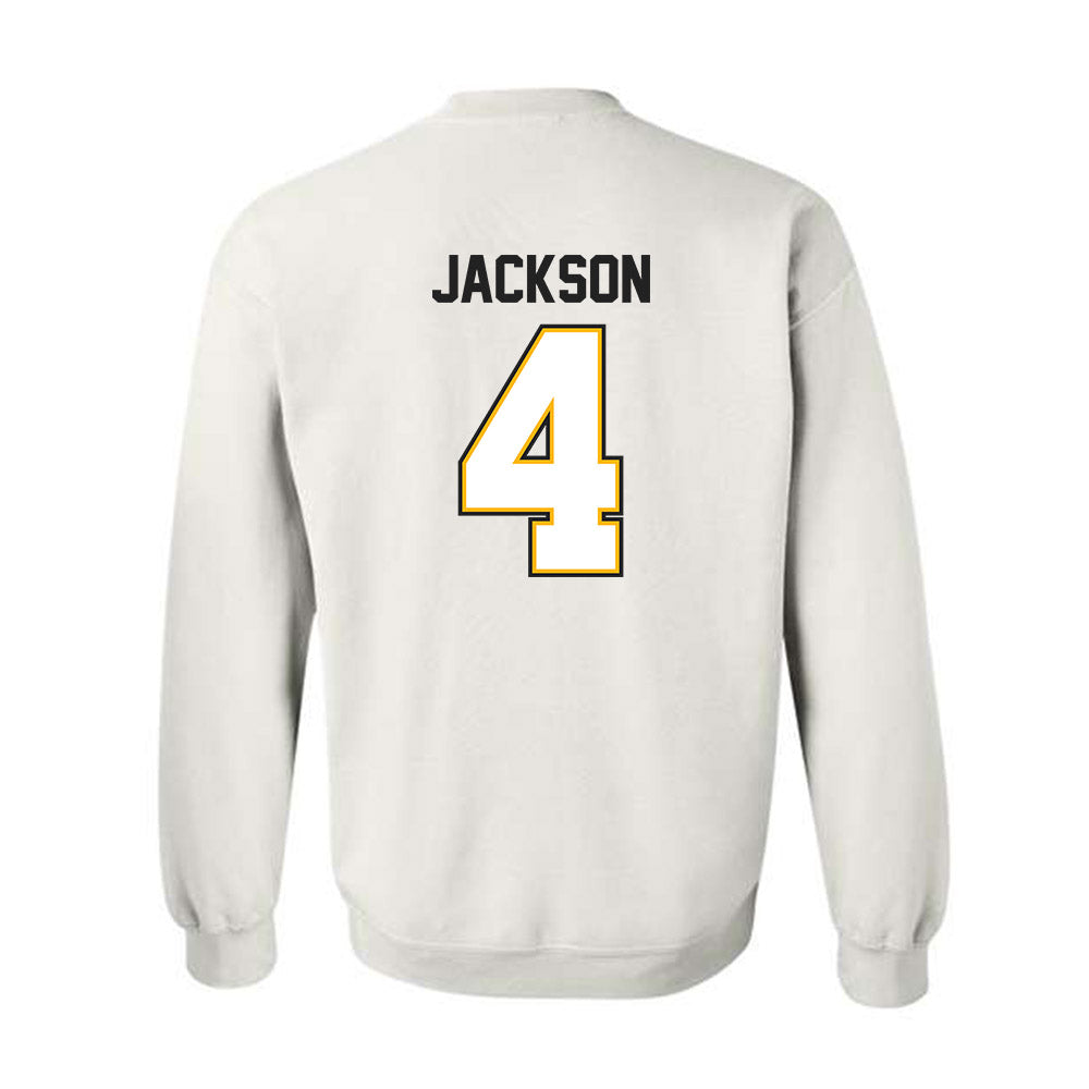 Adelphi - NCAA Men's Basketball : Mason Jackson - Classic Shersey Crewneck Sweatshirt-1