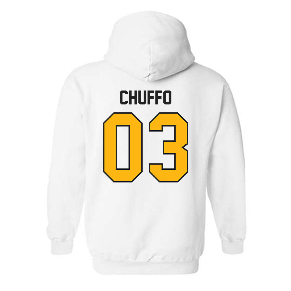 Adelphi - NCAA Women's Basketball : Gianna Chuffo - Classic Shersey Hooded Sweatshirt-1