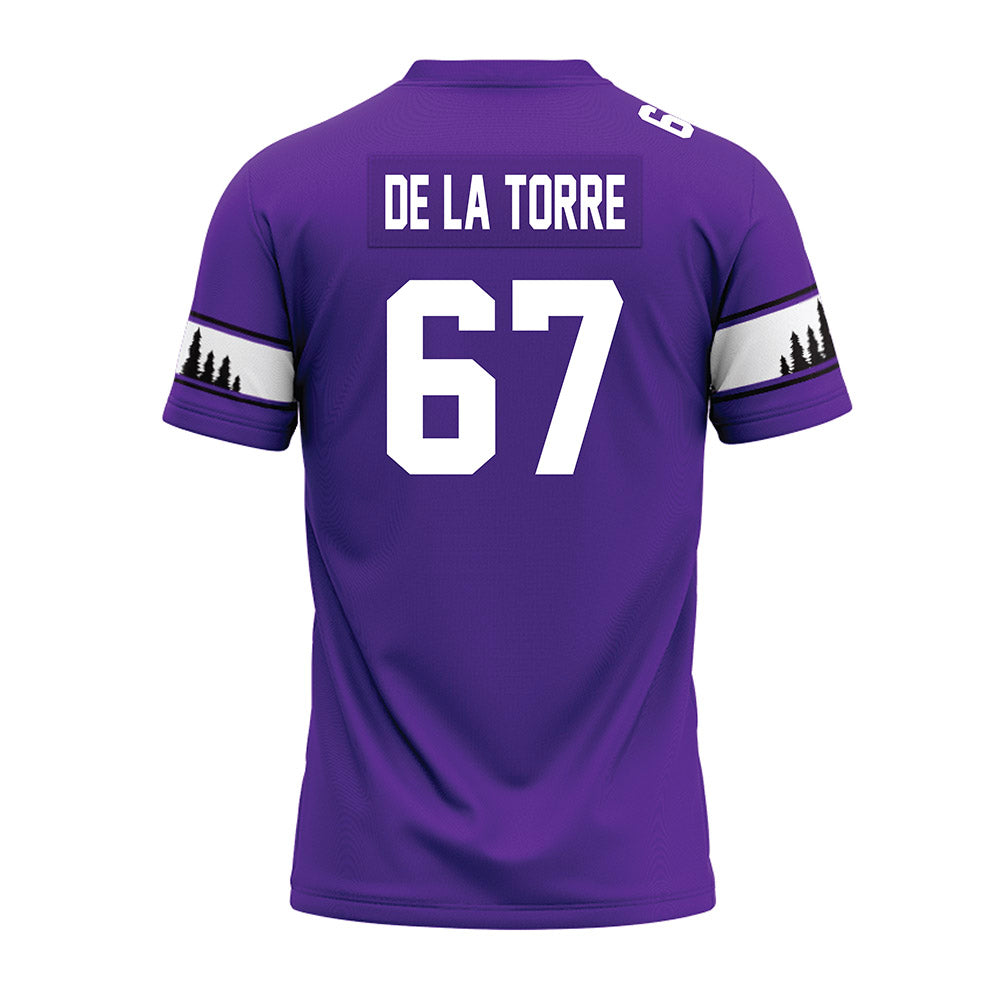 SFA - NCAA Football : Kolt De La Torre - Premium Football Jersey-1