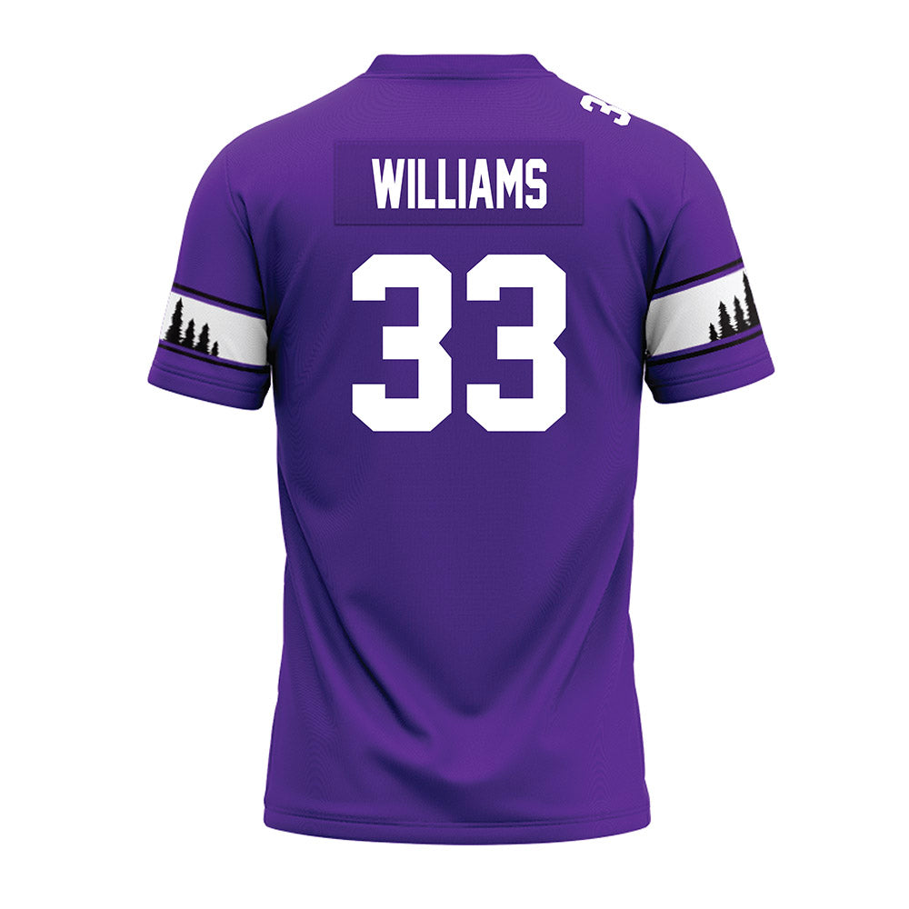 SFA - NCAA Football : Malachi Williams - Premium Football Jersey-1