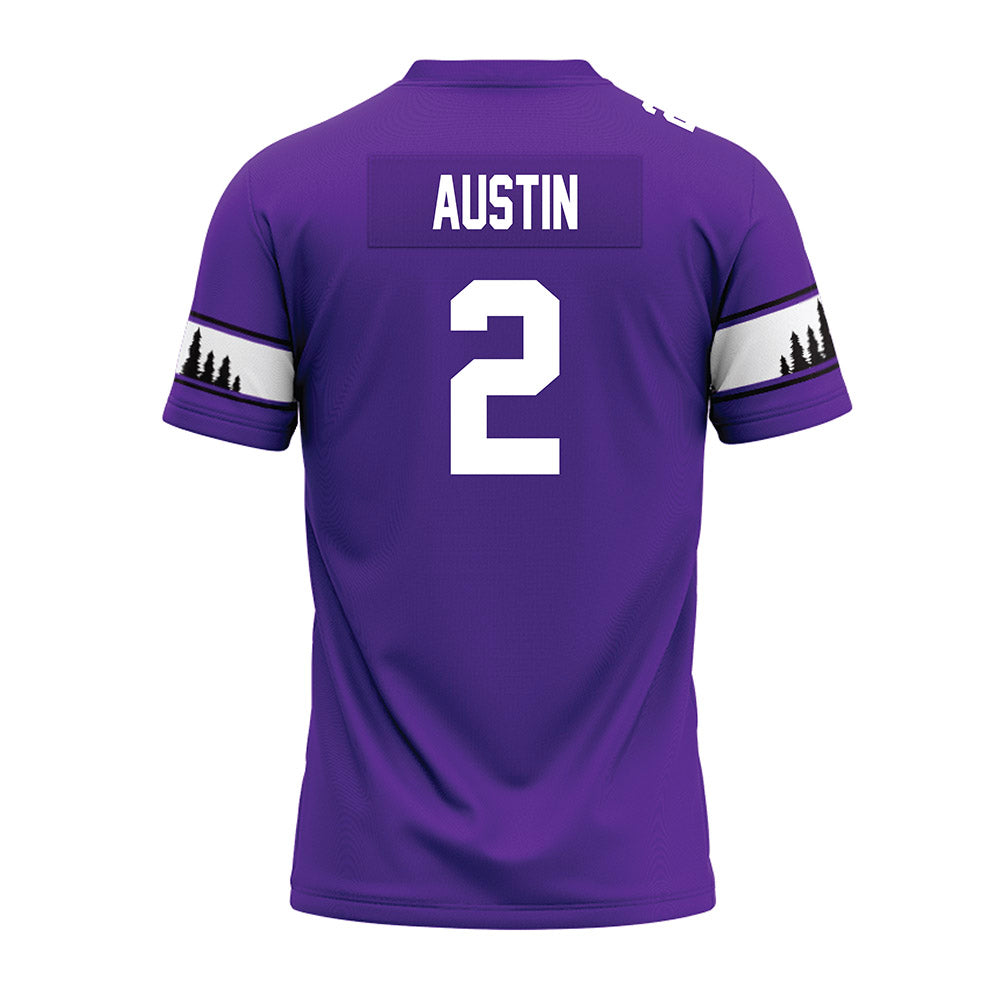 SFA - NCAA Football : Aaron Austin - Premium Football Jersey-1