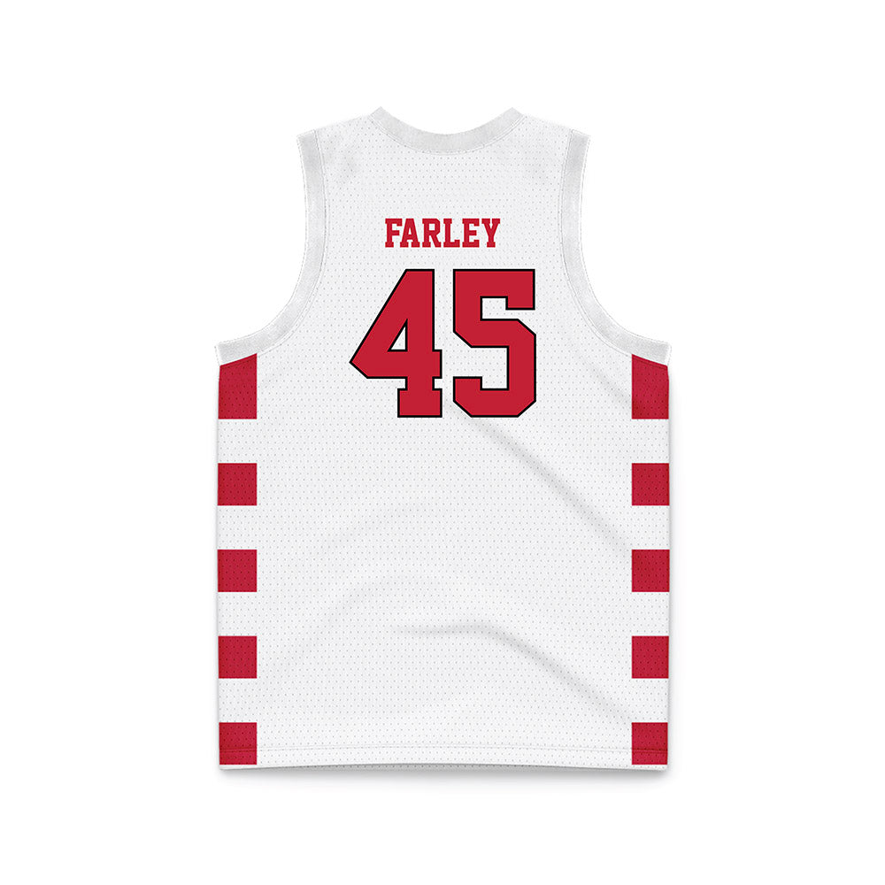Ball State - NCAA Men's Basketball : Alex Farley - Basketball Jersey-1