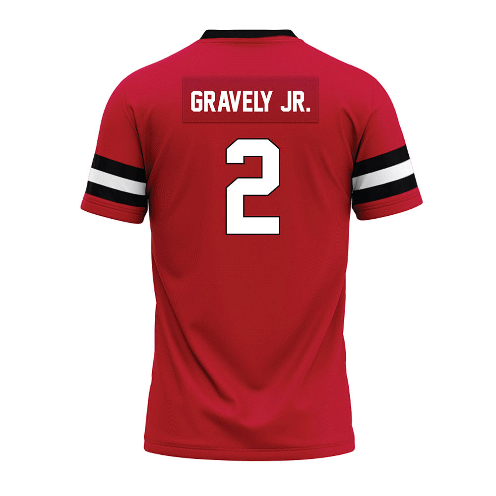 Ball State - NCAA Football : Michael Gravely Jr. - Premium Football Jersey-1