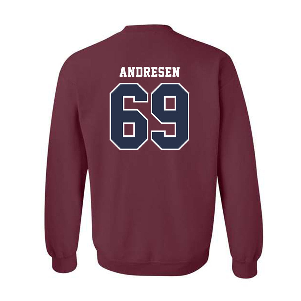 FDU - NCAA Men's Tennis : Jaden Andresen - Classic Shersey Crewneck Sweatshirt-1