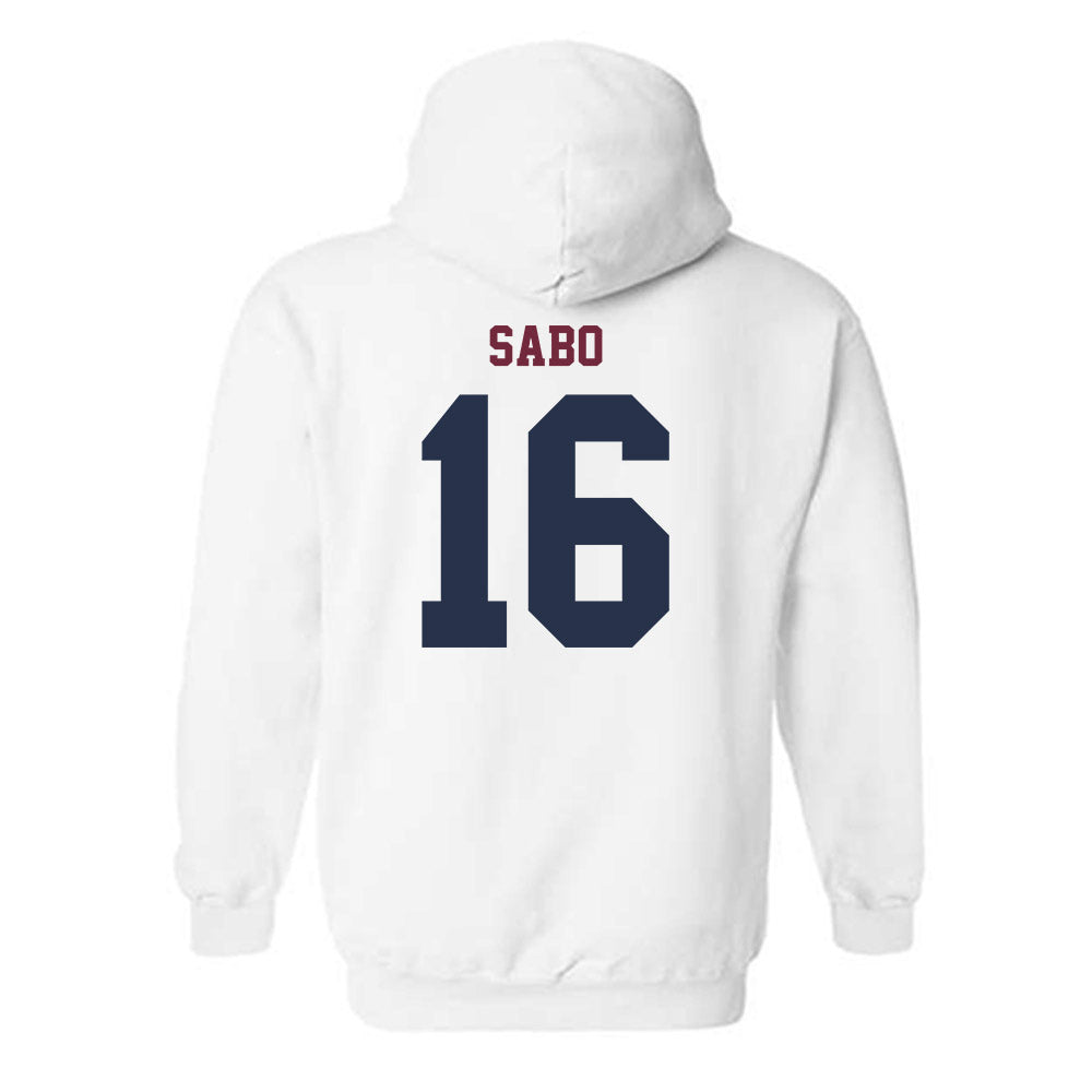 FDU - NCAA Baseball : Evan Sabo - Hooded Sweatshirt-1