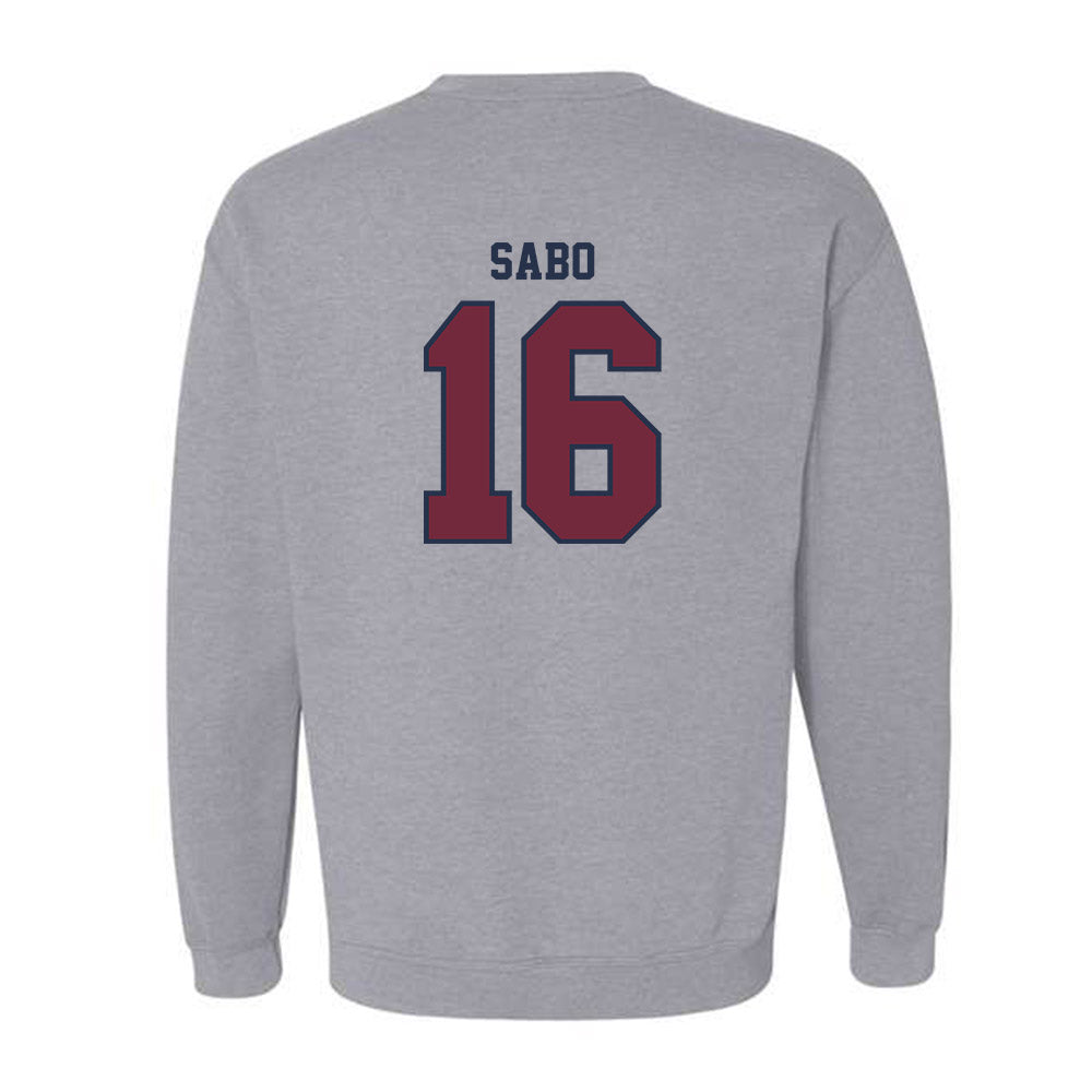 FDU - NCAA Baseball : Evan Sabo - Crewneck Sweatshirt-1