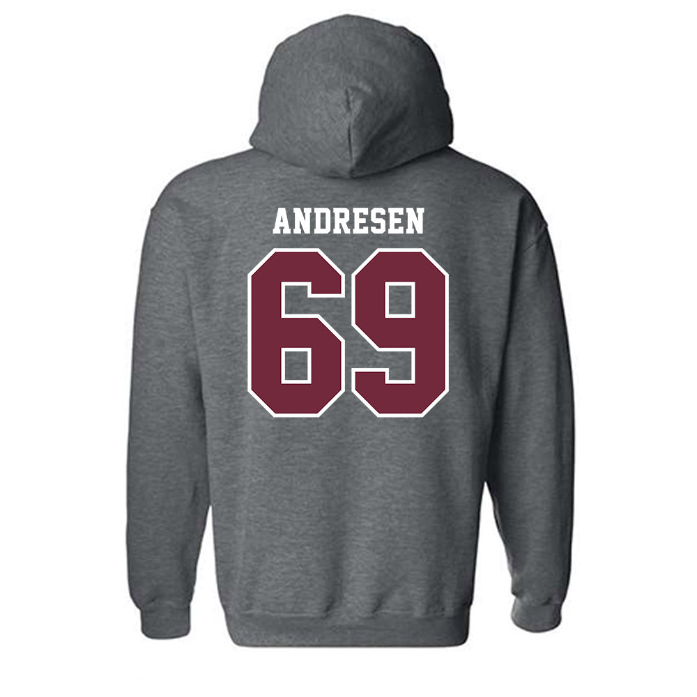 FDU - NCAA Men's Tennis : Jaden Andresen - Hooded Sweatshirt-1