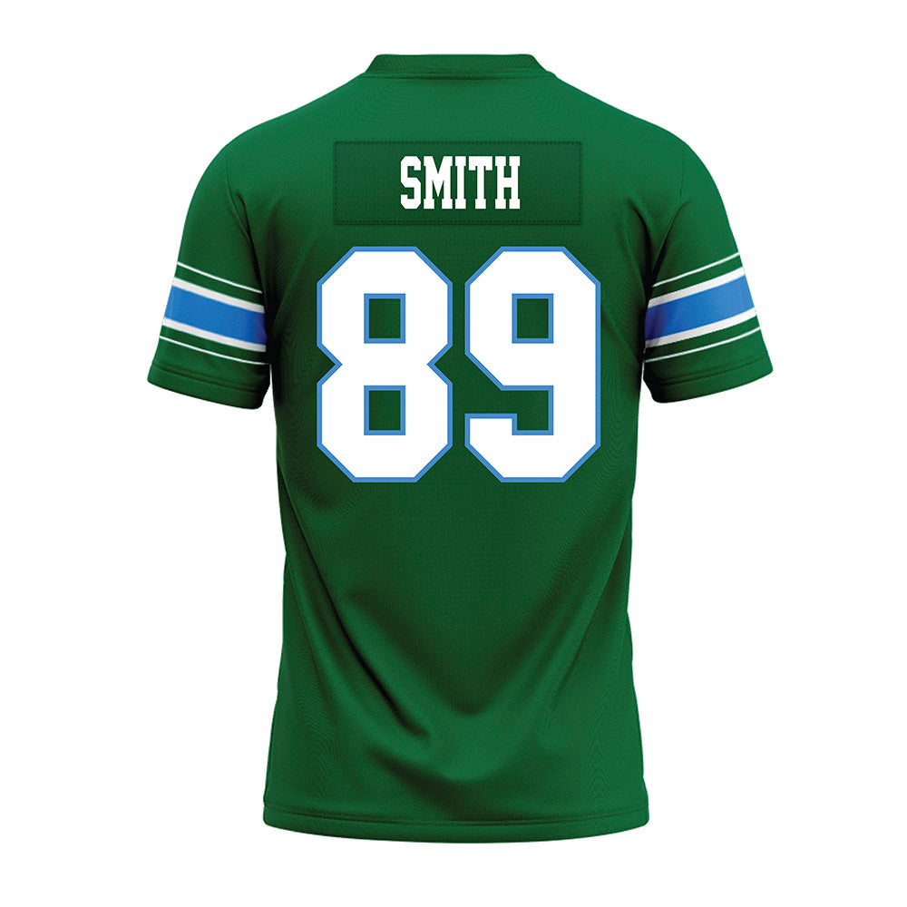 Tulane - NCAA Football : Miles Smith - Green Premium Football Jersey-1
