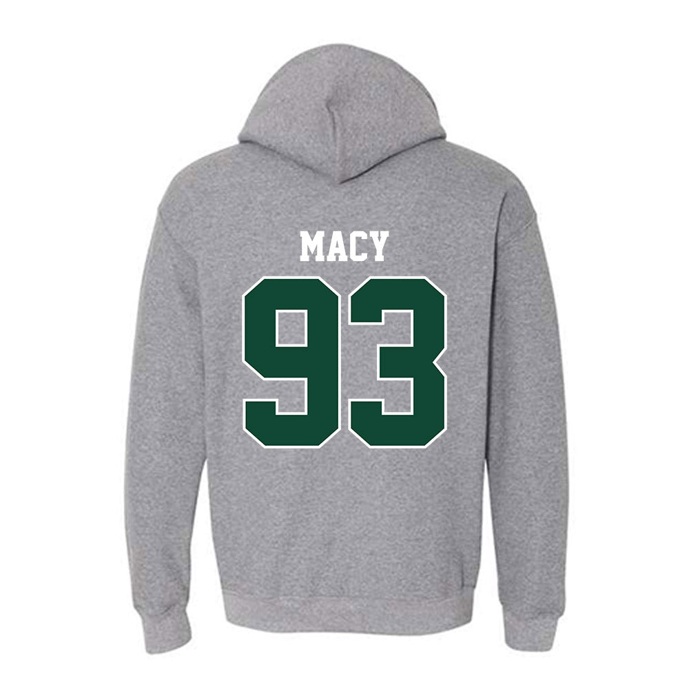Portland State - NCAA Football : Oliver Macy - Classic Shersey Hooded Sweatshirt-1