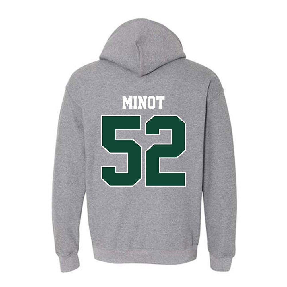 Portland State - NCAA Football : James Minot - Classic Shersey Hooded Sweatshirt-1