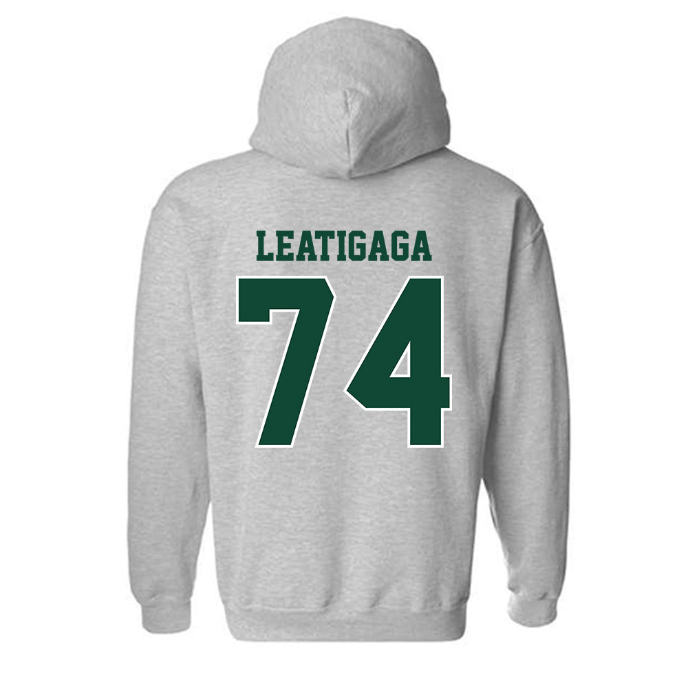 Portland State - NCAA Football : Pule Leatigaga - Classic Shersey Hooded Sweatshirt