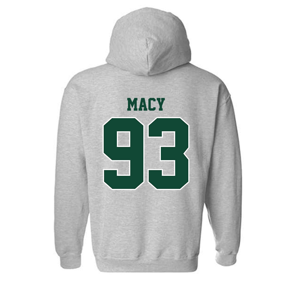 Portland State - NCAA Football : Oliver Macy - Classic Shersey Hooded Sweatshirt-1