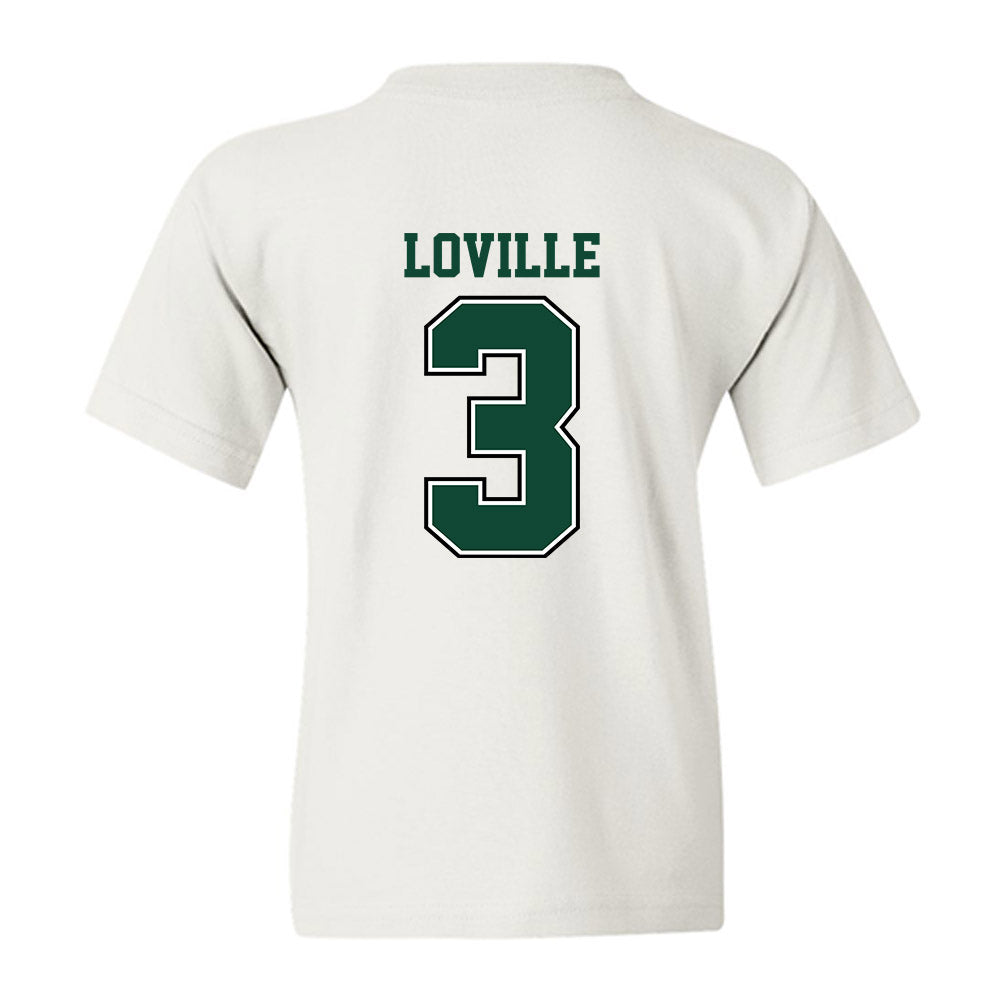 Portland State - NCAA Football : Terence Loville - Classic Shersey Youth T-Shirt-1