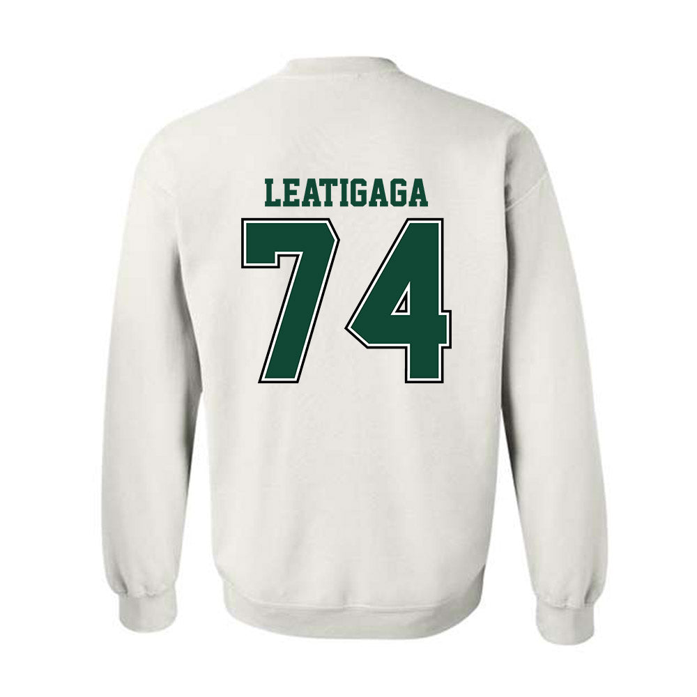 Portland State - NCAA Football : Pule Leatigaga - Classic Shersey Crewneck Sweatshirt-1