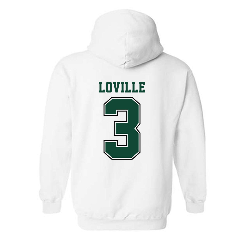 Portland State - NCAA Football : Terence Loville - Classic Shersey Hooded Sweatshirt-1