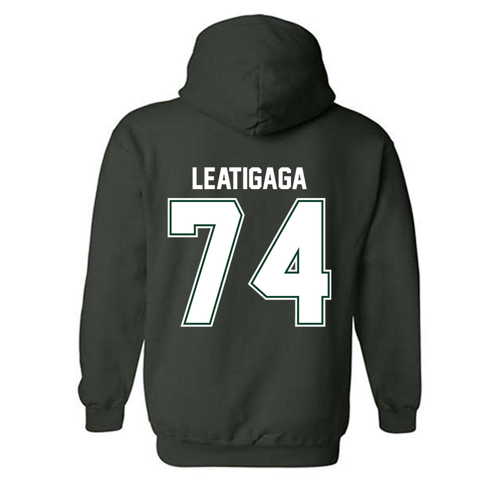 Portland State - NCAA Football : Pule Leatigaga - Classic Shersey Hooded Sweatshirt