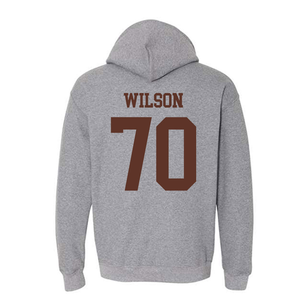 Quincy - NCAA Football : Damian Wilson - Classic Shersey Hooded Sweatshirt-1