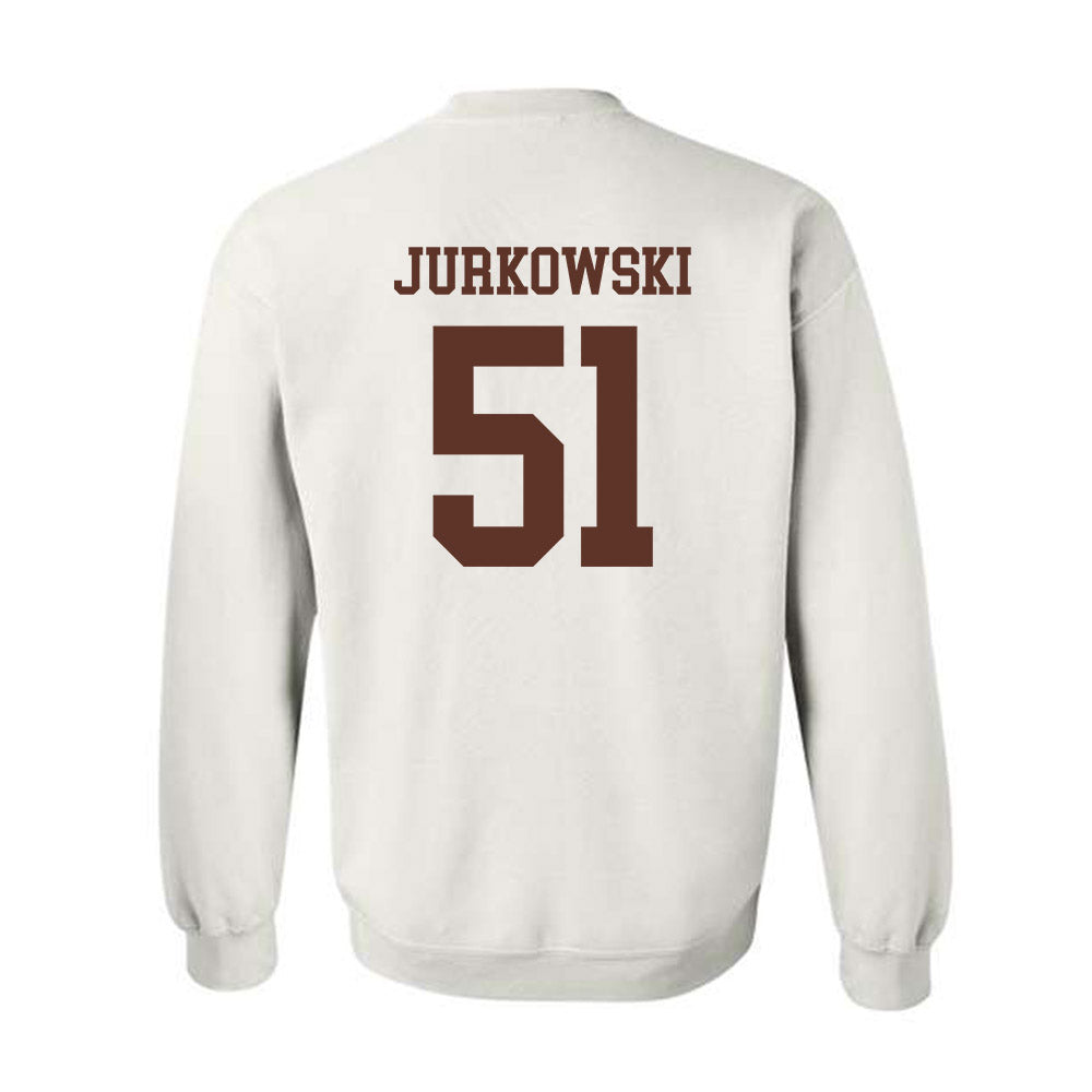 Quincy - NCAA Football : Jayden Jurkowski - Classic Shersey Crewneck Sweatshirt-1