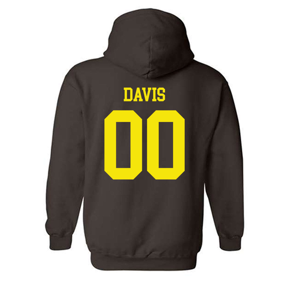 Quincy - NCAA Football : Prince Davis - Classic Shersey Hooded Sweatshirt-1