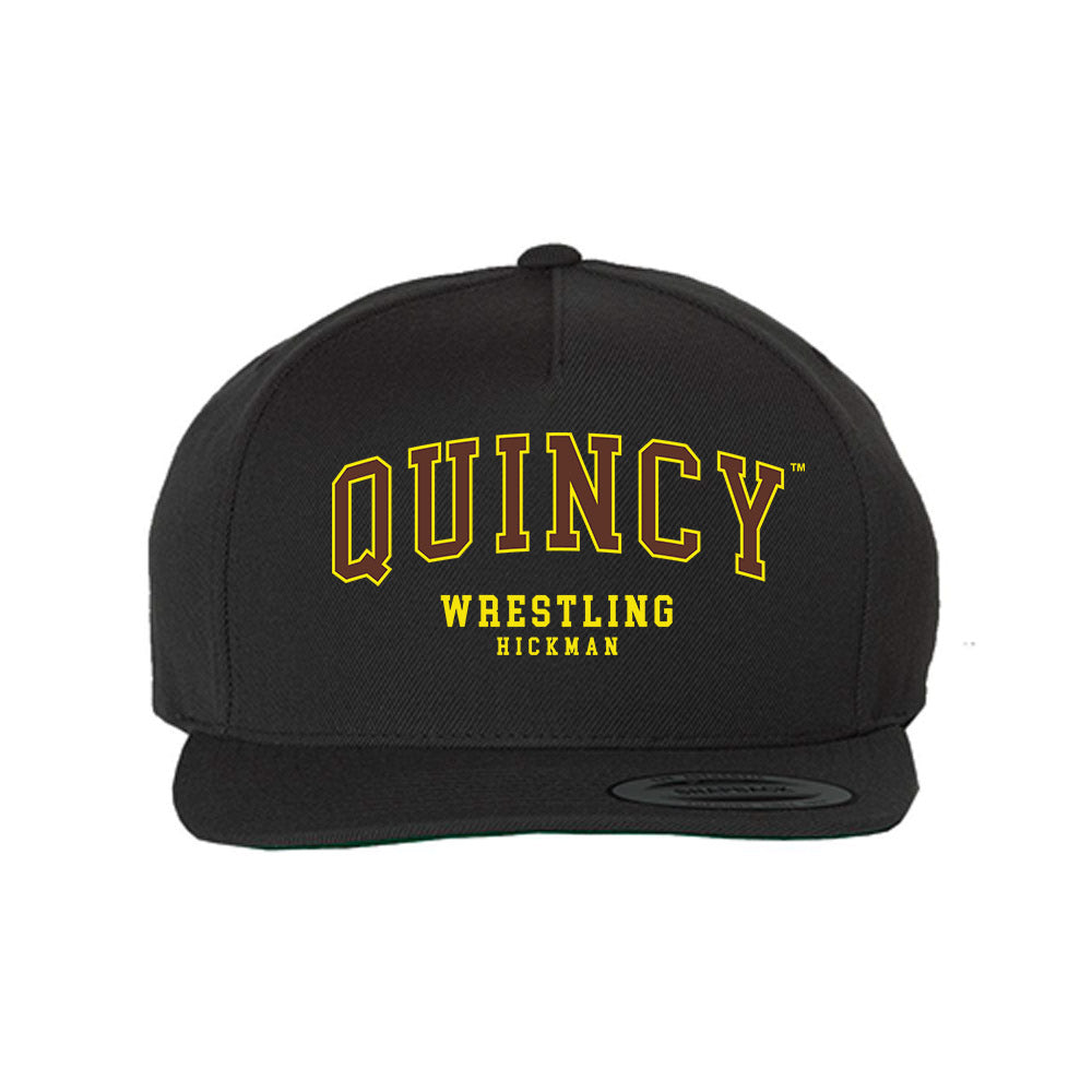 Quincy - NCAA Wrestling : Elanna Hickman - Snapback Hat-0