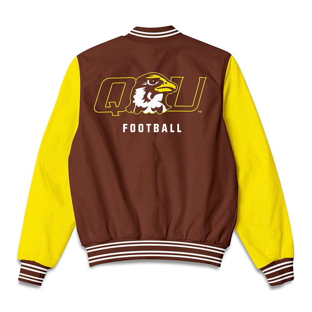 Quincy - NCAA Football : Jayden Jurkowski - Bomber Jacket-1