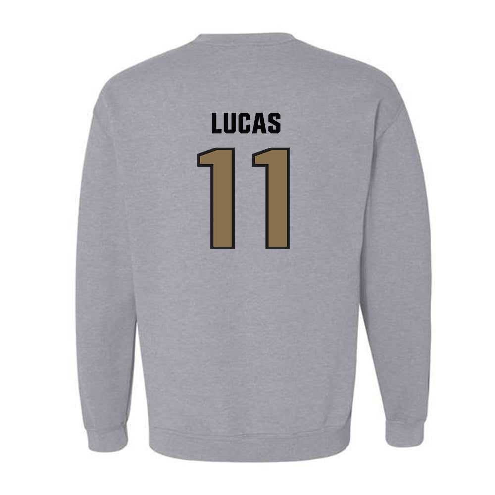 UNC Pembroke - NCAA Baseball : Landon Lucas - Classic Shersey Crewneck Sweatshirt-1