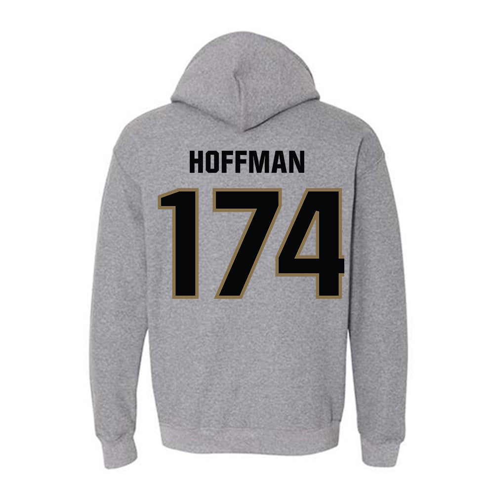 UNC Pembroke - NCAA Wrestling : Logan Hoffman - Classic Shersey Hooded Sweatshirt-1