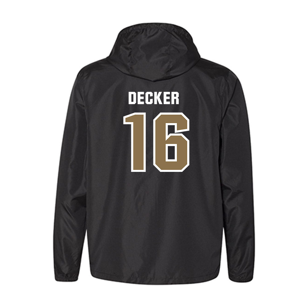 UNC Pembroke - NCAA Women's Volleyball : Addison Decker - Windbreaker-1