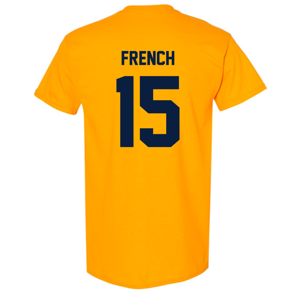 UC Berkeley - NCAA Baseball : Jacob French - T-Shirt-1