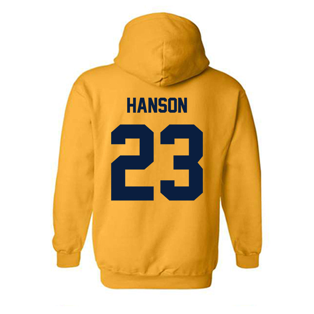 UC Berkeley - NCAA Baseball : Joshua Hanson - Hooded Sweatshirt-1