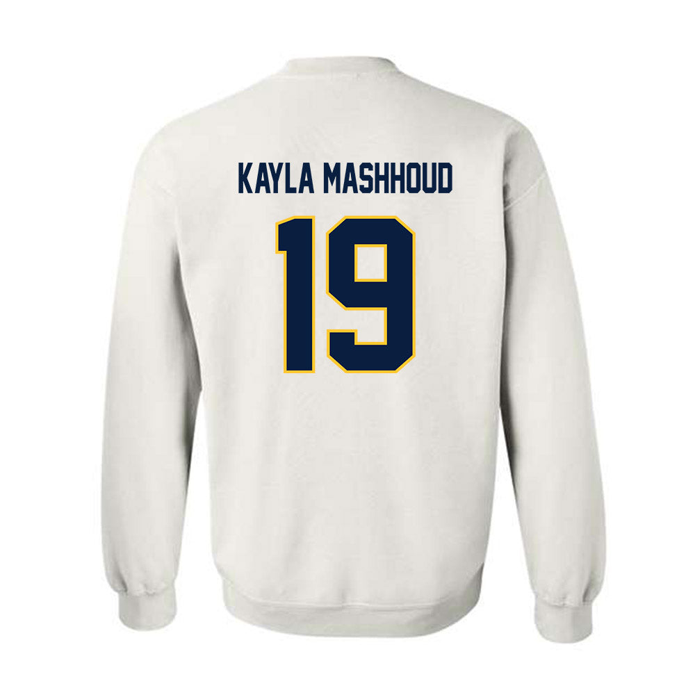 UC Berkeley - NCAA Softball : Kayla Mashhoud - Sports Shersey Crewneck Sweatshirt-1