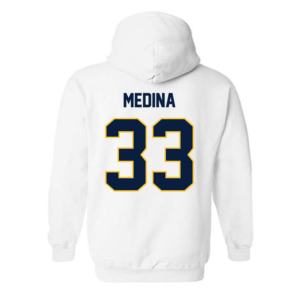 UC Berkeley - NCAA Softball : Holly Medina - Sports Shersey Hooded Sweatshirt-1