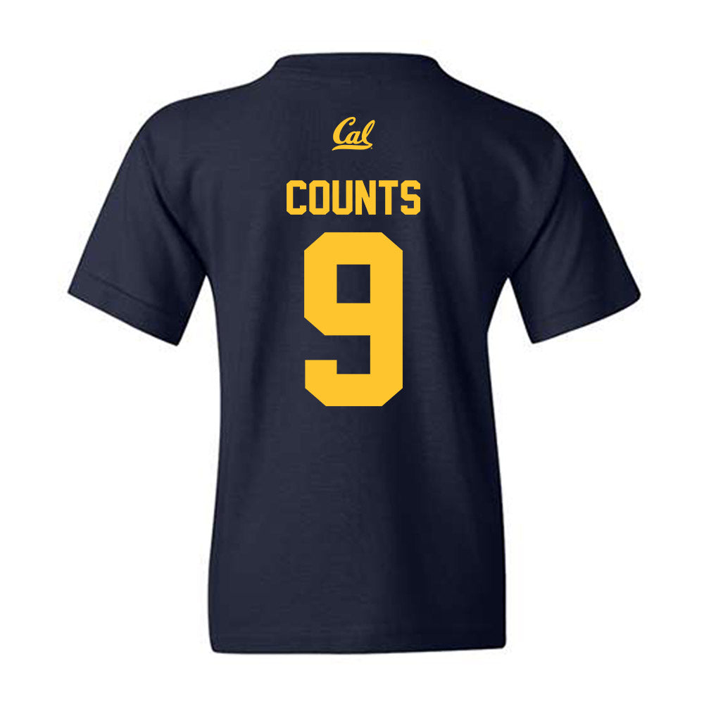 UC Berkeley - NCAA Softball : Kayli Counts - Sports Shersey Youth T-Shirt-1