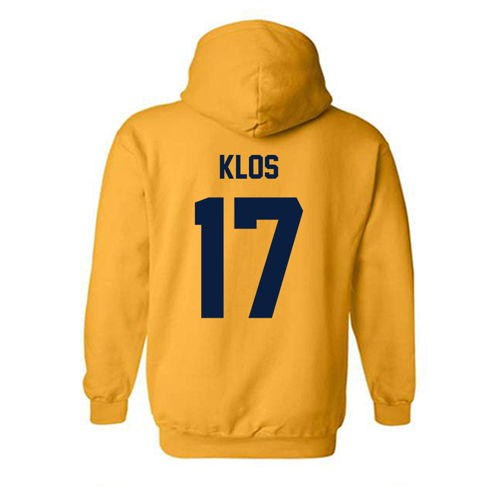 UC Berkeley - NCAA Women's Soccer : Alex Klos - Sports Shersey Hooded Sweatshirt-1