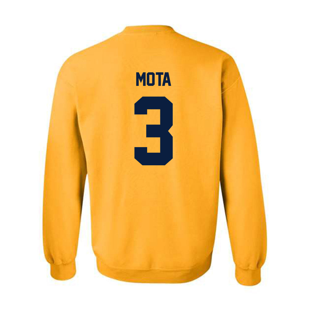 UC Berkeley - NCAA Men's Soccer : Giancarlo Mota - Sports Shersey Crewneck Sweatshirt-1