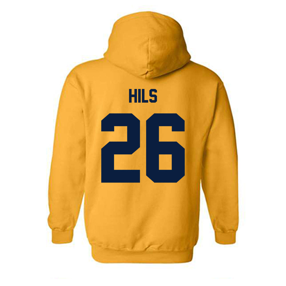 UC Berkeley - NCAA Women's Soccer : Miriam Hils - Sports Shersey Hooded Sweatshirt-1