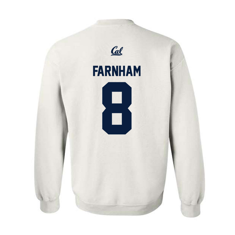 UC Berkeley - NCAA Women's Soccer : morgan farnham - Sports Shersey Crewneck Sweatshirt-1
