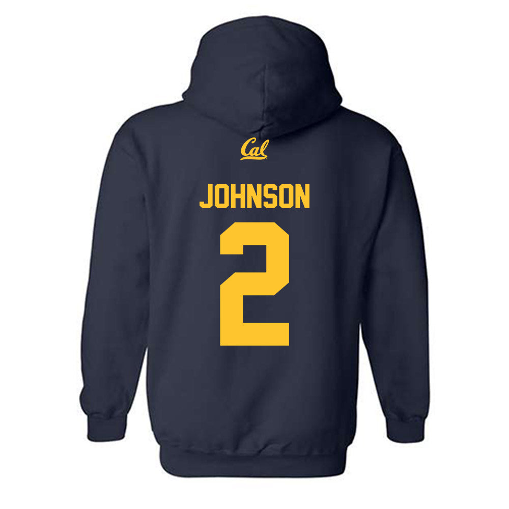 UC Berkeley - NCAA Women's Volleyball : Sophia Johnson - Sports Shersey Hooded Sweatshirt-1