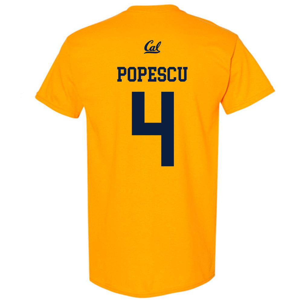 UC Berkeley - NCAA Women's Volleyball : Francesca Popescu - Sports Shersey T-Shirt-1