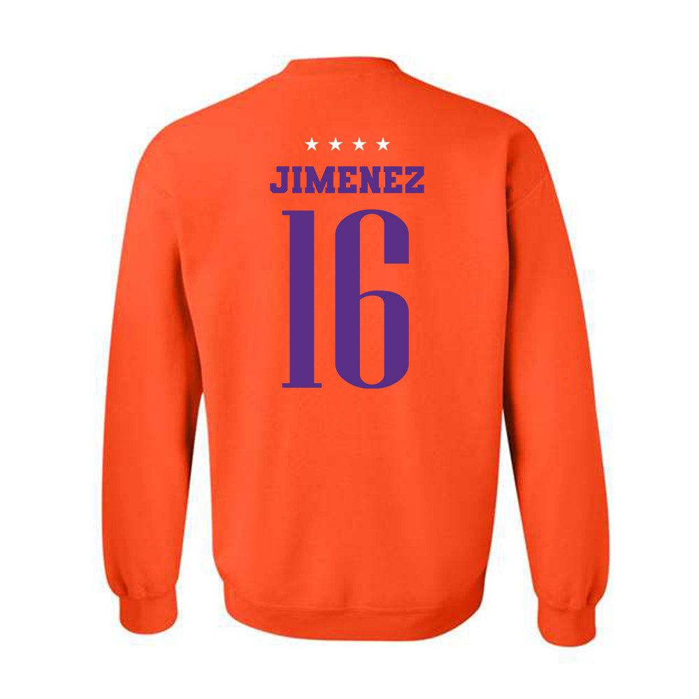 Clemson - NCAA Men's Soccer : Mason Jimenez - Crewneck Sweatshirt-1