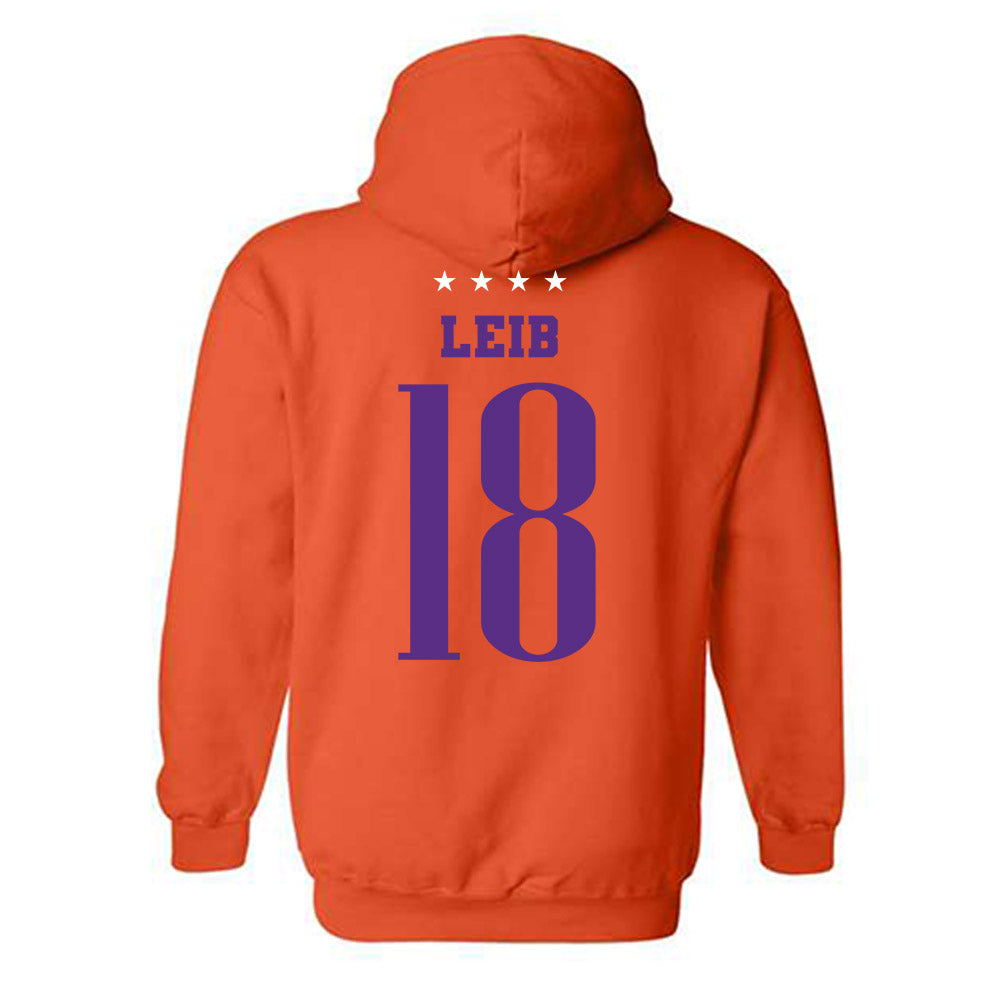 Clemson - NCAA Men's Soccer : Matthias Leib - Hooded Sweatshirt-1