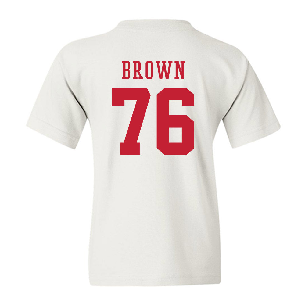 Arizona - NCAA Football : Jordan Brown - Sports Shersey Youth T-Shirt-1